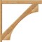 Ekena Millwork Westlake Block Rough Sawn Outlooker, Western Red Cedar, 6"W x 48"D x 48"H OUT06X48X48WTL05RWR - alternate 2